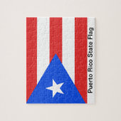 Puerto Rico Flag Puzzle (Vertikal)