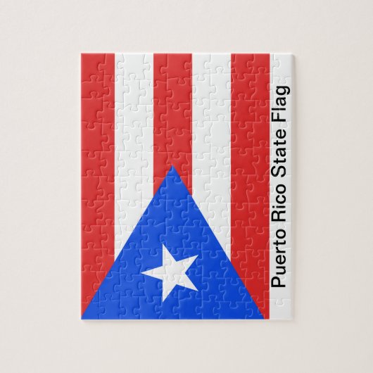 Puerto Rico Flag Puzzle (Vertikal)