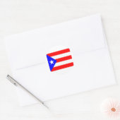Puerto Rico Flag Runder Aufkleber (Umschlag)