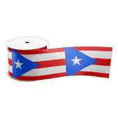 Puerto Rico Flag Satinband (Spule)