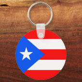 Puerto Rico Flag Schlüsselanhänger (Vorderseite)