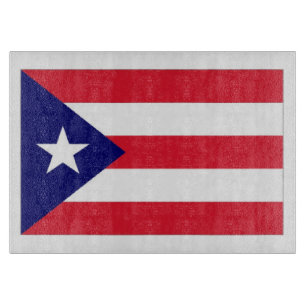 Puerto Rico Flag Schneidebrett