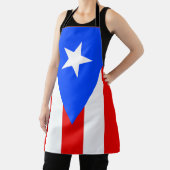 Puerto Rico Flag Schürze (InSitu)
