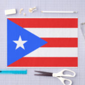 Puerto Rico Flag Seidenpapier (Handwerk)