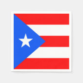 Puerto Rico Flag Serviette (Vorderseite)