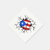 Puerto Rico Flag Serviette (Ecke)