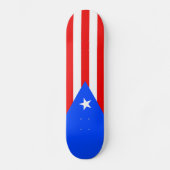 Puerto Rico Flag Skateboard (Vorderseite)