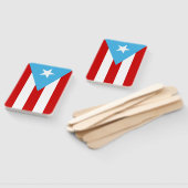 Puerto Rico Flag Sky Blue Fächer (Non-assembled)