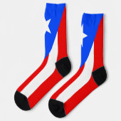 Puerto Rico Flag Socken (Linkes Detail)
