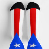 Puerto Rico Flag Socken (Oben)