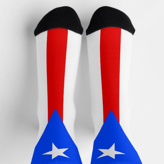 Puerto Rico Flag Socken (Oben)