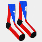 Puerto Rico Flag Socken (Rechts)