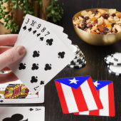 Puerto Rico Flag Spielkarten (In Situ)