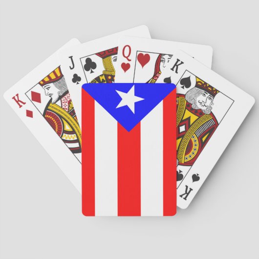 Puerto Rico Flag Spielkarten (Rückseite)