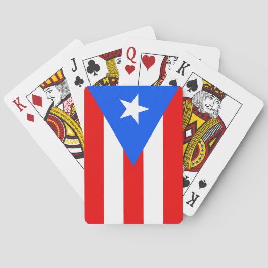 Puerto Rico Flag Spielkarten (Rückseite)