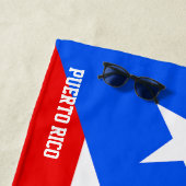 Puerto Rico Flag Splendid Patriotic Strandtuch (Beispiel)