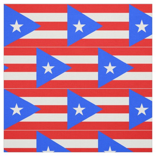 Puerto Rico Flag Stoff (Muster)