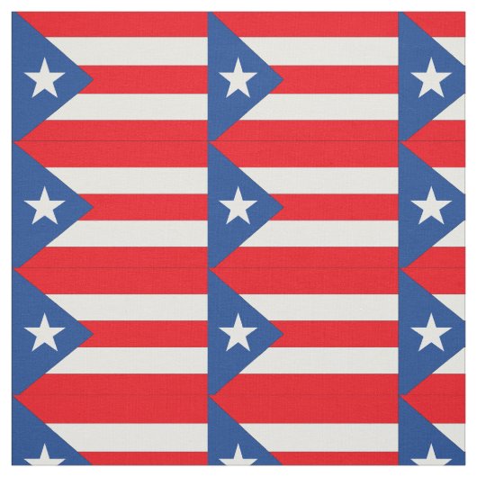 Puerto Rico Flag Stoff (Muster)