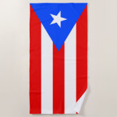 Puerto Rico Flag Strandtuch (Vorderseite)