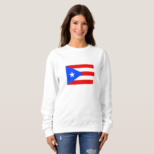 Puerto Rico Flag Sweatshirt (Vorne ganz)