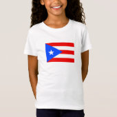 Puerto Rico Flag T-Shirt (Vorderseite)