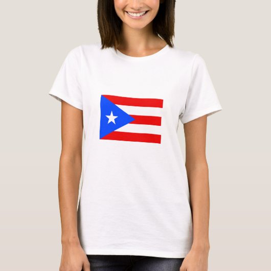 Puerto Rico Flag T-Shirt (Vorderseite)