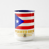 Puerto Rico Flag Tasse (Zentrum)
