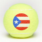 Puerto Rico Flag Tennisbälle (Vorderseite)