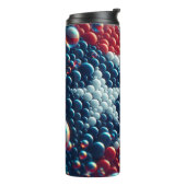 Puerto Rico Flag Thermosbecher (Nach links gedreht)