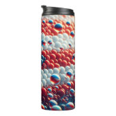 Puerto Rico Flag Thermosbecher (Nach rechts gedreht)