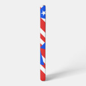 Puerto Rico Flag Tile Muster Samsung Galaxy Hülle (Linke Seite)