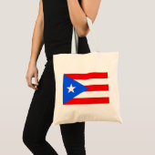Puerto Rico Flag Tragetasche (Vorderseite (Produkt))