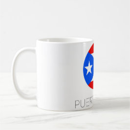 Puerto Rico Flag Travel Mug Kaffeetasse