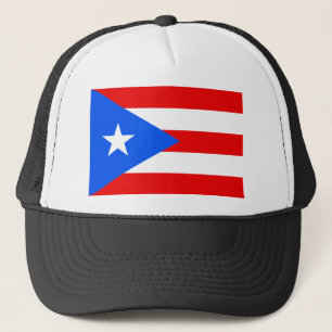 Puerto Rico Flag Truckerkappe