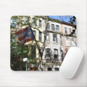 Puerto Rico Flag Upper West Side New York NYC Mousepad (Mit Mouse)