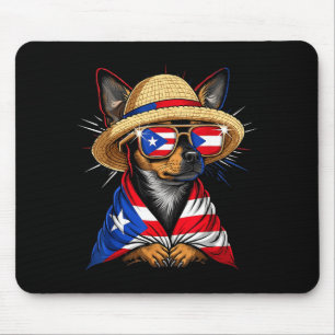 Puerto Rico-Flagge Boricua Puerto-ricanische Flagg Mousepad