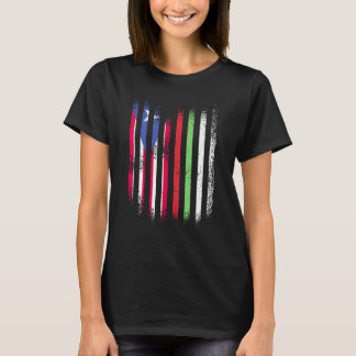 Puerto Rico-Flagge Bulgarien Gewachsene Länderflag T-Shirt
