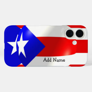 Puerto-Rico-Flagge iPhone 16 Hülle