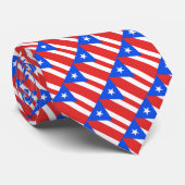 Puerto Rico Flagge Krawatte (Gerollt)