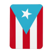 Puerto-Rico-Flagge Magnet (Vertikal)