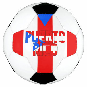 Puerto Rico-Flagge Patriotisch Fußball