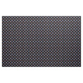 Puerto-Rico-Flagge Polka Dos Schwarz Stoff (Yard (91,4 cm))