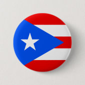 Puerto-Rico-Flagge (Puerto Rico) Button (Vorderseite)
