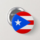 Puerto-Rico-Flagge (Puerto Rico) Button (Vorne & Hinten)