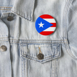 Puerto-Rico-Flagge (Puerto Rico) Button