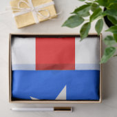 Puerto-Rico-Flagge (Puerto Rico) - Gewebepapier Seidenpapier (Geschenk)