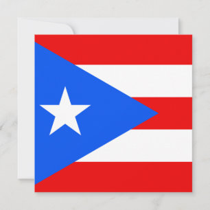 Puerto-Rico-Flagge (Puerto Rico) Karte