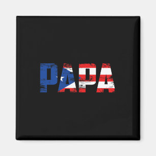 Puerto Rico Flagge Stolz Vatertag Puerto Ricaner M Magnet