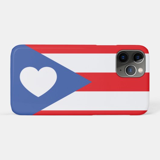 Puerto-Rico-Flaggenbeispiel Case-Mate iPhone Hülle (Rückseite (Horizontal))