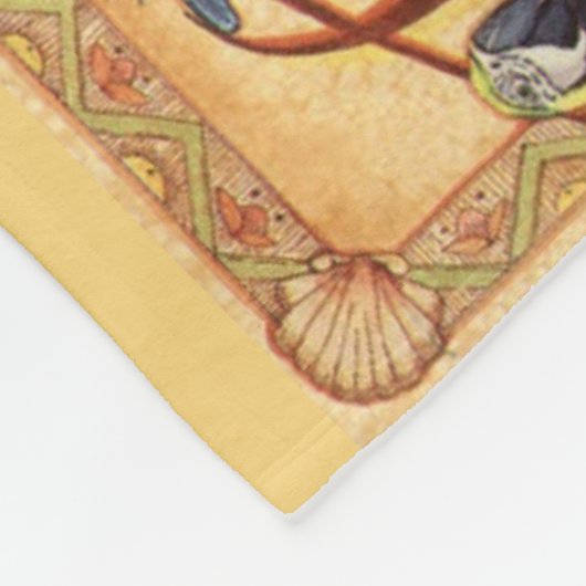 Puerto Rico Fleecedecke (Ecke)